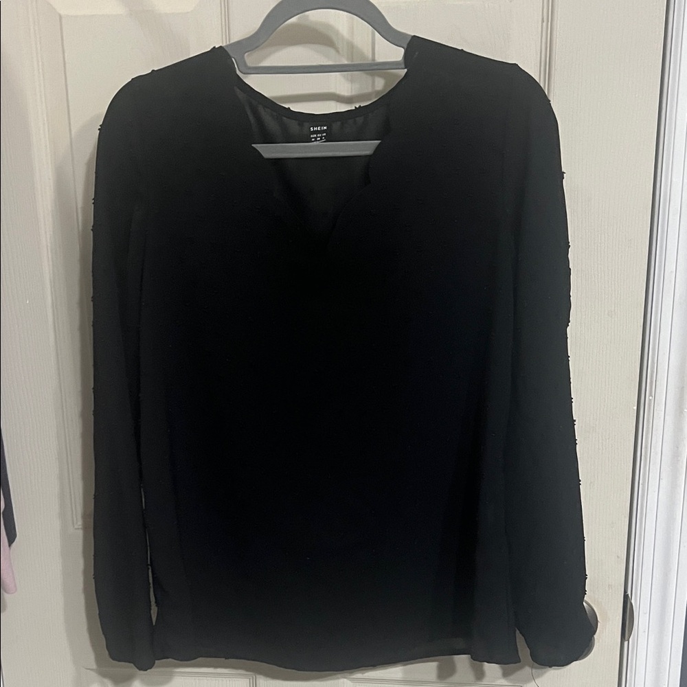 SHEIN Classic Black Top